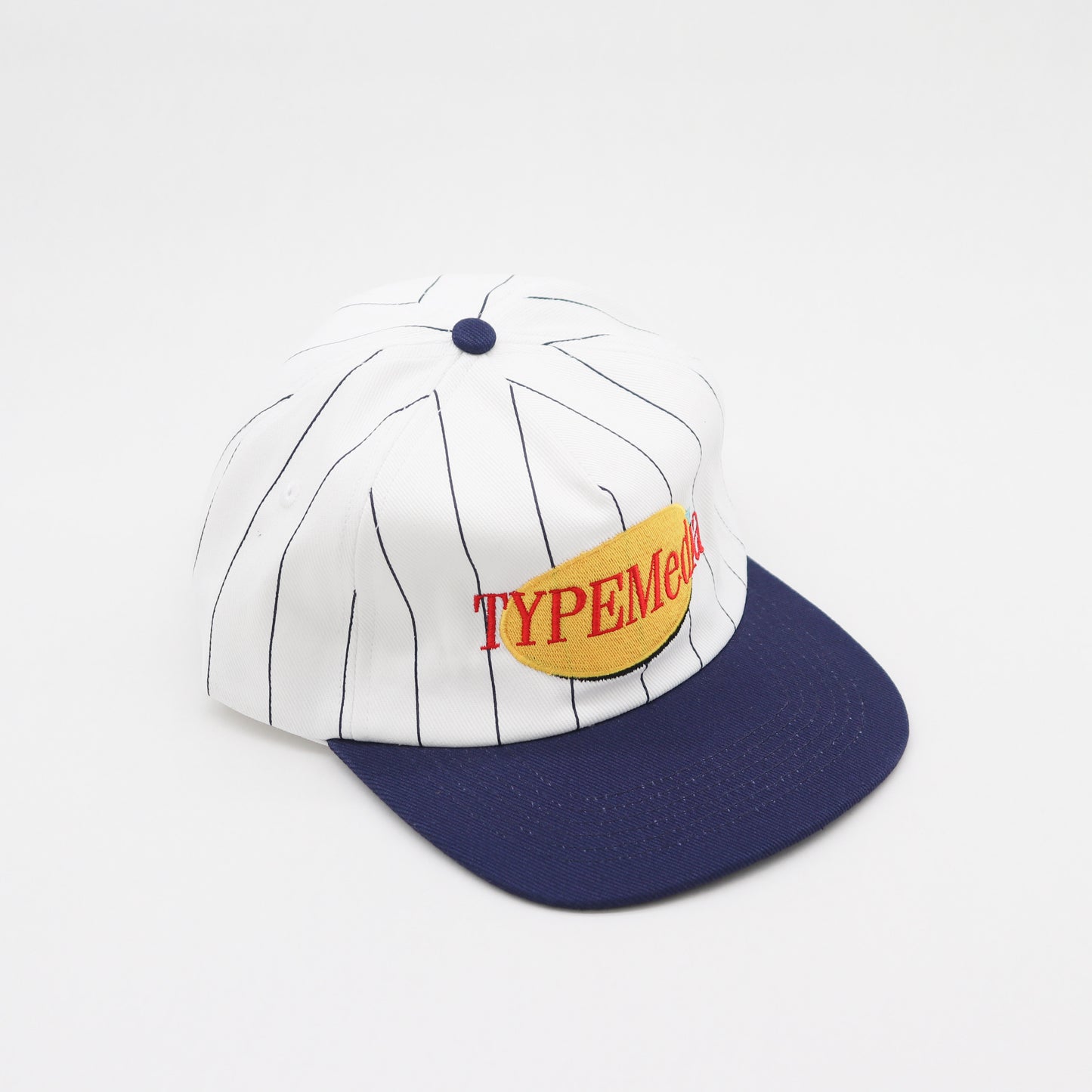 TYPE MEDIA 5 PANEL HAT - PIN STRIPE