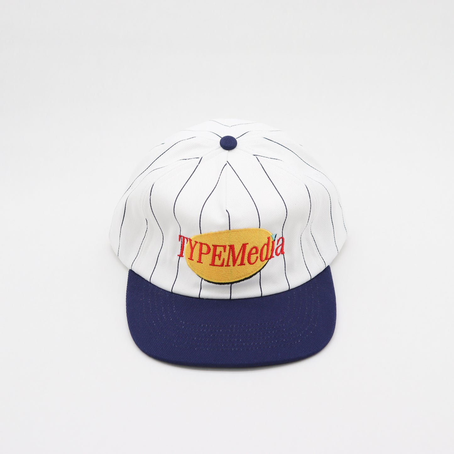 TYPE MEDIA 5 PANEL HAT - PIN STRIPE